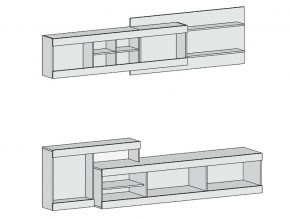 Гостиная Индиана в Южноуральске - yuzhnouralsk.mebel74.com | фото 2