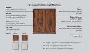 Кабинет Индиана Дуб Саттер в Южноуральске - yuzhnouralsk.mebel74.com | фото 2