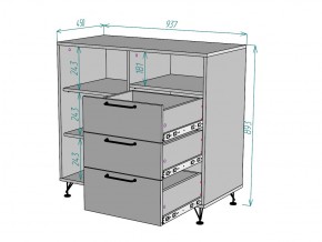 Комод Лофт K85 в Южноуральске - yuzhnouralsk.mebel74.com | фото 3