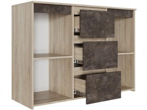 Комод Милано-3 Ателье тёмное в Южноуральске - yuzhnouralsk.mebel74.com | фото 3