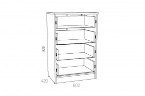 Комод Оливия НМ 040.38 Х в Южноуральске - yuzhnouralsk.mebel74.com | фото 3