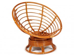 Кресло-качалка Papasan w 23/01 B с подушкой Cognac, флок Олива в Южноуральске - yuzhnouralsk.mebel74.com | фото 4