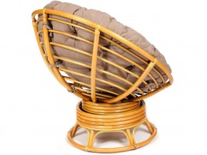 Кресло-качалка Papasan w 23/01 B с подушкой Honey, экошерсть Коричневый в Южноуральске - yuzhnouralsk.mebel74.com | фото 2