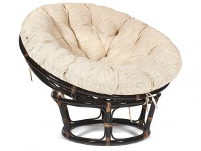 Кресло Papasan 23/01 W с подушкой Antique brown, ткань Старт в Южноуральске - yuzhnouralsk.mebel74.com | фото