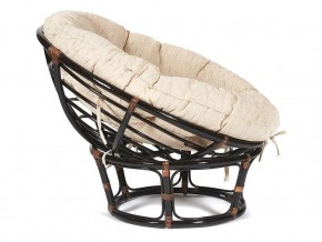 Кресло Papasan 23/01 W с подушкой Antique brown, ткань Старт в Южноуральске - yuzhnouralsk.mebel74.com | фото 3