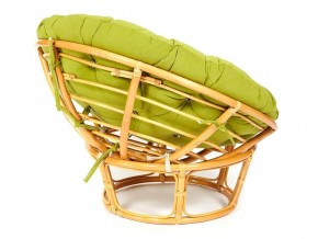 Кресло Papasan 23/01 W с подушкой Honey, флок Олива в Южноуральске - yuzhnouralsk.mebel74.com | фото 2