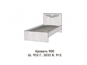 Кровать Диана 900 в Южноуральске - yuzhnouralsk.mebel74.com | фото 2