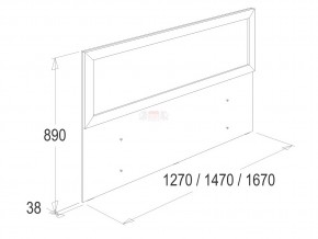 Кровать Ольга 14 1400 в Южноуральске - yuzhnouralsk.mebel74.com | фото 3