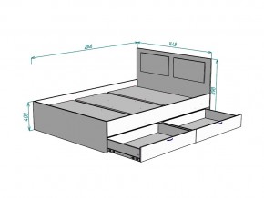 Кровать Ольга L41 ширина 1400 в Южноуральске - yuzhnouralsk.mebel74.com | фото 3