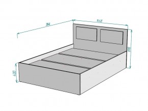 Кровать Ольга L50 ширина 1400 в Южноуральске - yuzhnouralsk.mebel74.com | фото 3