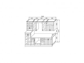 Кухня Кантри 2800 мм в Южноуральске - yuzhnouralsk.mebel74.com | фото 2