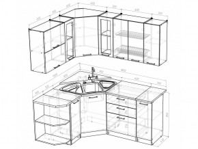 Кухонный гарнитур Лариса оптима 3 1500х1800 мм в Южноуральске - yuzhnouralsk.mebel74.com | фото 5