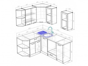 Кухонный гарнитур Лариса прайм 3 1500х2000 мм в Южноуральске - yuzhnouralsk.mebel74.com | фото 5