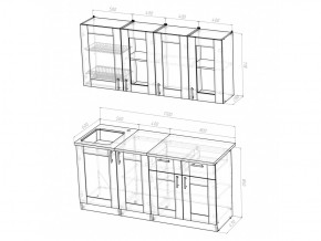 Кухонный гарнитур Симона демо 1700 мм в Южноуральске - yuzhnouralsk.mebel74.com | фото 6