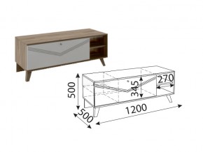 М06 ТВ-тумба малая в Южноуральске - yuzhnouralsk.mebel74.com | фото