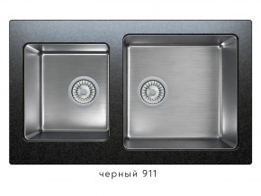 Мойка комбинированная Tolero twist TTS-840 Черный 911 в Южноуральске - yuzhnouralsk.mebel74.com | фото