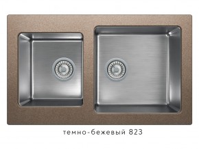 Мойка комбинированная Tolero twist TTS-840 Темно-бежевый 823 в Южноуральске - yuzhnouralsk.mebel74.com | фото