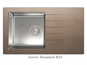 Мойка комбинированная Tolero twist TTS-860 Темно-бежевый 82 в Южноуральске - yuzhnouralsk.mebel74.com | фото