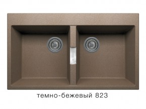 Мойка кварцевая Tolero Loft TL-862 Темно-бежевый 823 в Южноуральске - yuzhnouralsk.mebel74.com | фото