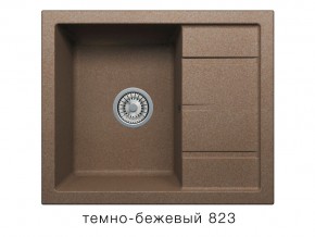 Мойка кварцевая Tolero R-107 Темно-бежевый 823 в Южноуральске - yuzhnouralsk.mebel74.com | фото