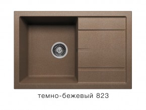 Мойка кварцевая Tolero R-112 Темно-бежевый 823 в Южноуральске - yuzhnouralsk.mebel74.com | фото