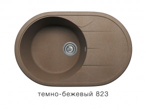 Мойка кварцевая Tolero R-116 Темно-бежевый 823 в Южноуральске - yuzhnouralsk.mebel74.com | фото