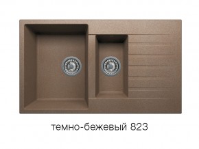 Мойка кварцевая Tolero R-118 Темно-бежевый 823 в Южноуральске - yuzhnouralsk.mebel74.com | фото