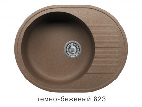 Мойка кварцевая Tolero R-122 Темно-бежевый 823 в Южноуральске - yuzhnouralsk.mebel74.com | фото