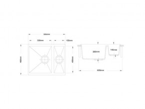 Мойка Longran Enigma ENG 555.460 15 в Южноуральске - yuzhnouralsk.mebel74.com | фото 2