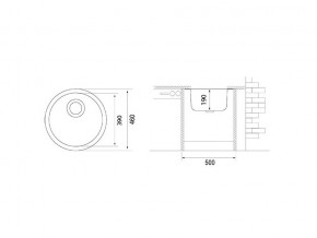 Мойка Longran Ultra ULS 460 в Южноуральске - yuzhnouralsk.mebel74.com | фото 3