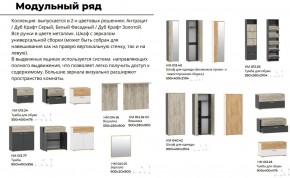 Прихожая Санти Антрацит в Южноуральске - yuzhnouralsk.mebel74.com | фото 4