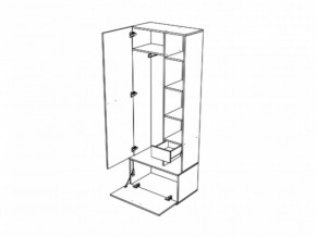 Прихожая Инес со шкафом в Южноуральске - yuzhnouralsk.mebel74.com | фото 4