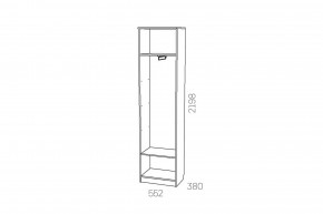 Шкаф для одежды Оливия НМ 014.71 Х правый в Южноуральске - yuzhnouralsk.mebel74.com | фото 3