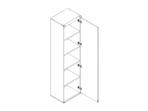 Шкаф JREG 1d Индиана сосна каньон в Южноуральске - yuzhnouralsk.mebel74.com | фото 2