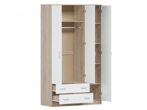 Шкаф Комфорт №10 1200 дуб сонома-белый в Южноуральске - yuzhnouralsk.mebel74.com | фото 2