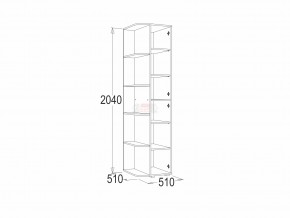 Шкаф крайний Омега 16 в Южноуральске - yuzhnouralsk.mebel74.com | фото 2