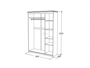 Шкаф купе 3-х дверный Ольга 13 в Южноуральске - yuzhnouralsk.mebel74.com | фото 3