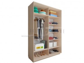 Шкаф-купе Акцент-Квадро КВ 1400-600 в Южноуральске - yuzhnouralsk.mebel74.com | фото 2