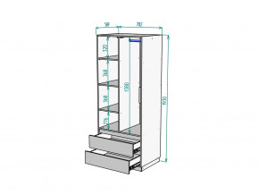 Шкаф Malta light H297 Белый в Южноуральске - yuzhnouralsk.mebel74.com | фото 2