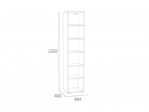 Шкаф-пенал Элиот НМ 041.71 в Южноуральске - yuzhnouralsk.mebel74.com | фото 2