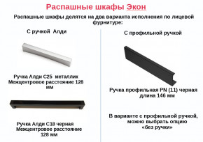 Шкаф с 1 ящиком со штангой Экон ЭШ1-РП-19-4-R-1я с зеркалом в Южноуральске - yuzhnouralsk.mebel74.com | фото 2