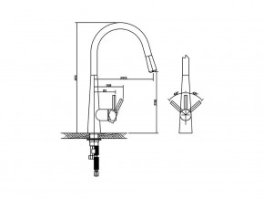 Смеситель Logic LM2181 Chrome в Южноуральске - yuzhnouralsk.mebel74.com | фото 2