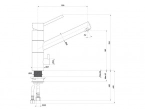 Смеситель Sprint Universal LM1391 в Южноуральске - yuzhnouralsk.mebel74.com | фото 2