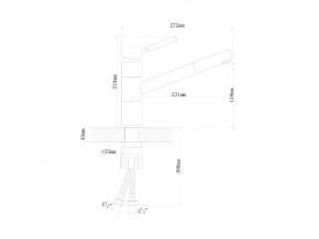 Смесители Florentina Фита в Южноуральске - yuzhnouralsk.mebel74.com | фото 3