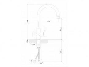 Смесители Florentina Клио в Южноуральске - yuzhnouralsk.mebel74.com | фото 2