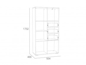 Стеллаж Элиот НМ 041.73 в Южноуральске - yuzhnouralsk.mebel74.com | фото 2