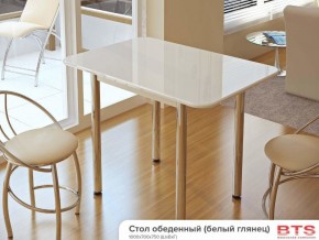 Стол обеденный белый глянец в Южноуральске - yuzhnouralsk.mebel74.com | фото 1