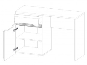 Стол туалетный S205-ТОL1D1S Ацтека белый в Южноуральске - yuzhnouralsk.mebel74.com | фото 2