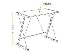 Стол WD-09 concrete в Южноуральске - yuzhnouralsk.mebel74.com | фото 2