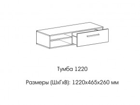 Тумба 1220 (низкая) в Южноуральске - yuzhnouralsk.mebel74.com | фото